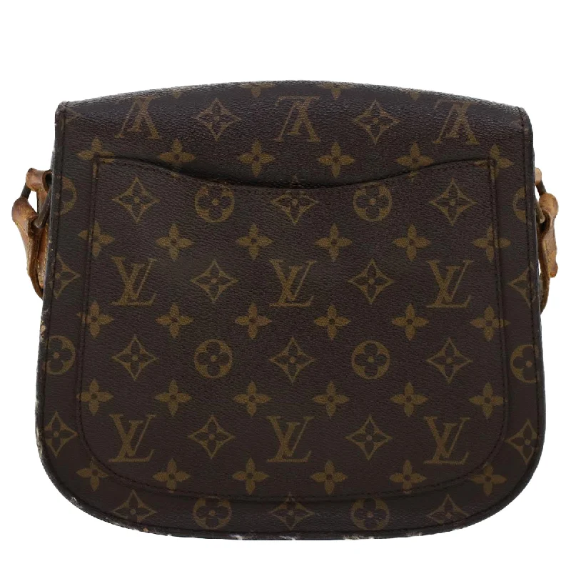 LOUIS VUITTON Monogram Saint Cloud GM Shoulder Bag M51242 LV  yk7739