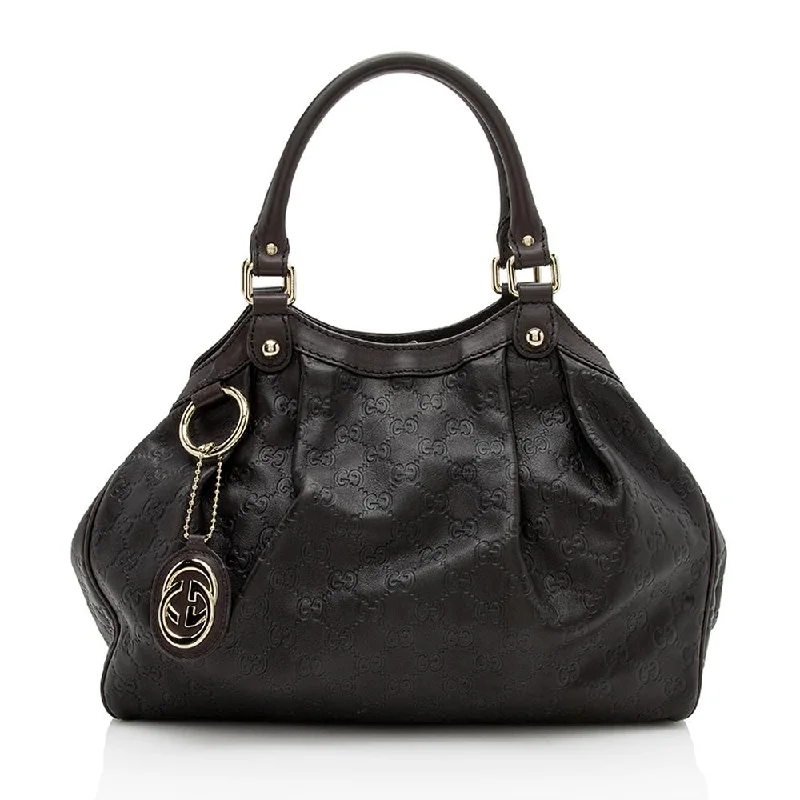 Gucci Guccissima Leather Sukey Medium Tote (SHF-12394)