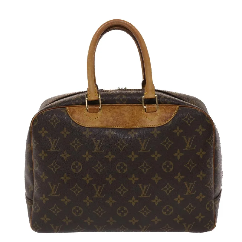 LOUIS VUITTON Monogram Deauville Hand Bag M47270 LV  rd5534