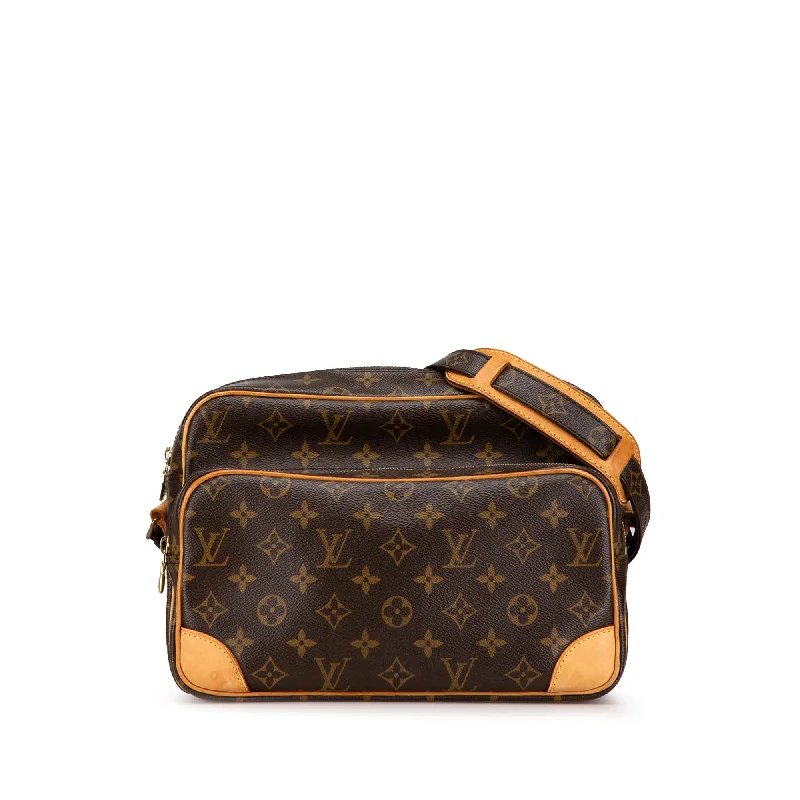 Brown Louis Vuitton Monogram Nil Crossbody Bag