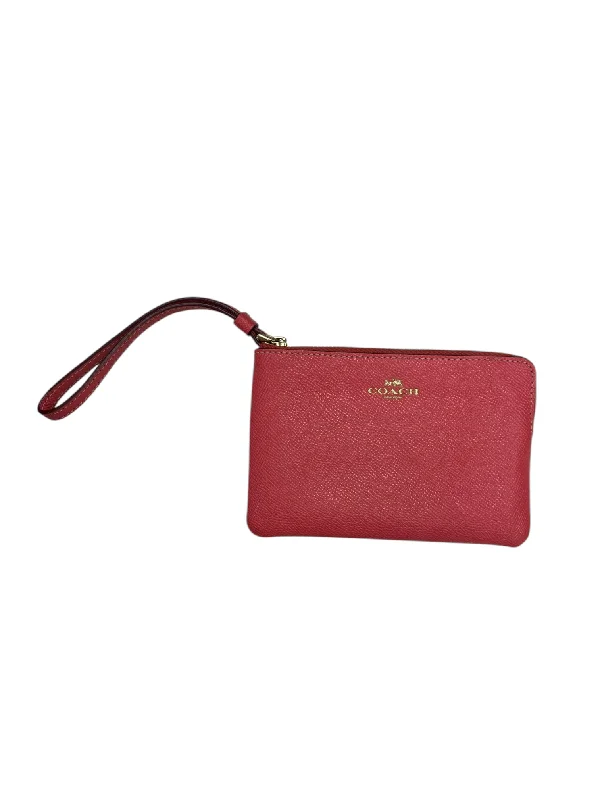 Wristlet Designer By Coach, Size: Small