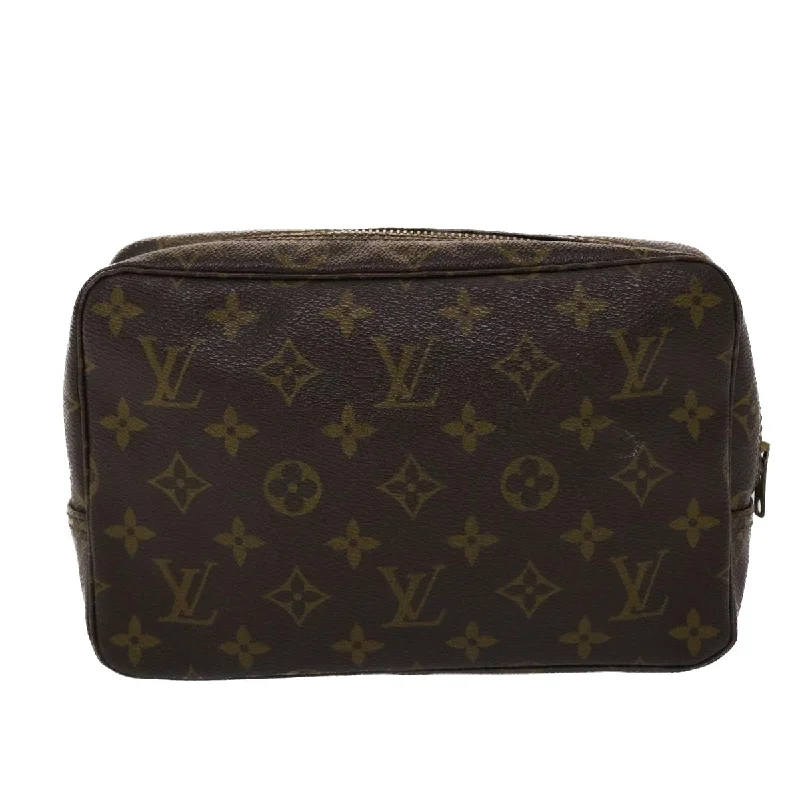 LOUIS VUITTON Monogram Trousse Toilette 23 Clutch Bag M47524 LV  48292