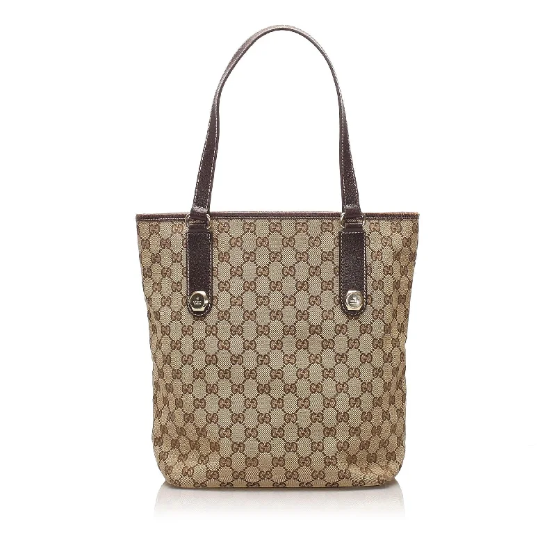 Gucci GG Canvas Tote Bag (SHG-12436)