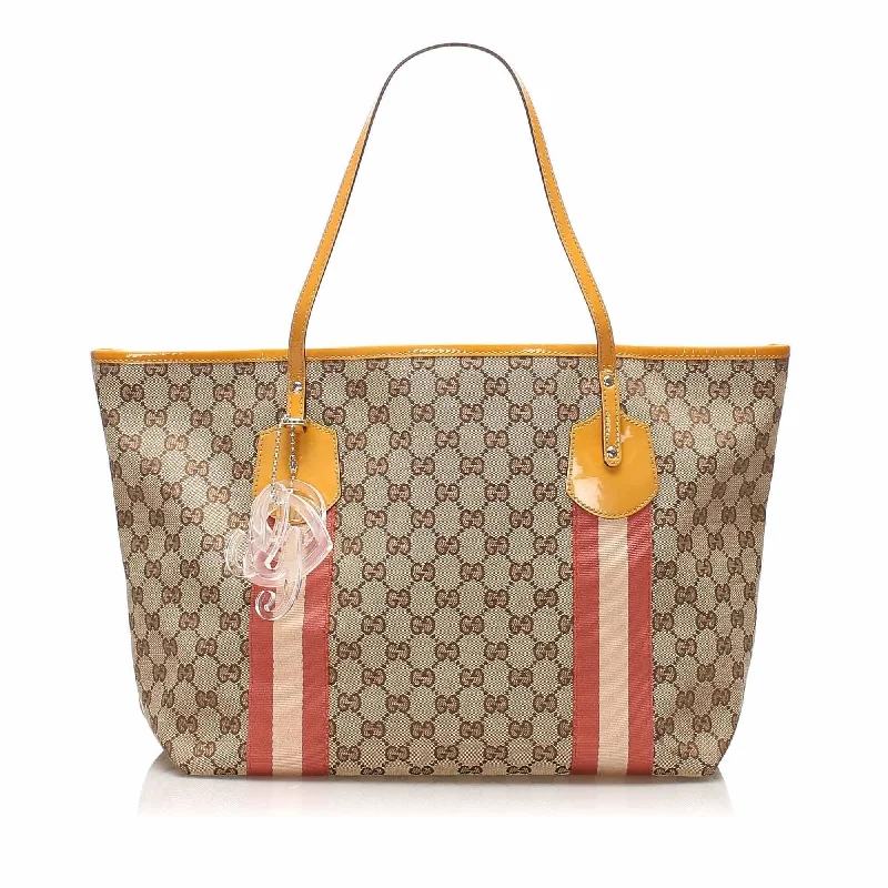 Gucci GG Canvas Tote Bag (SHG-11423)