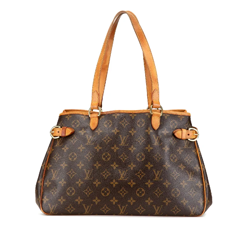 Brown Louis Vuitton Monogram Batignolles Horizontal Tote Bag