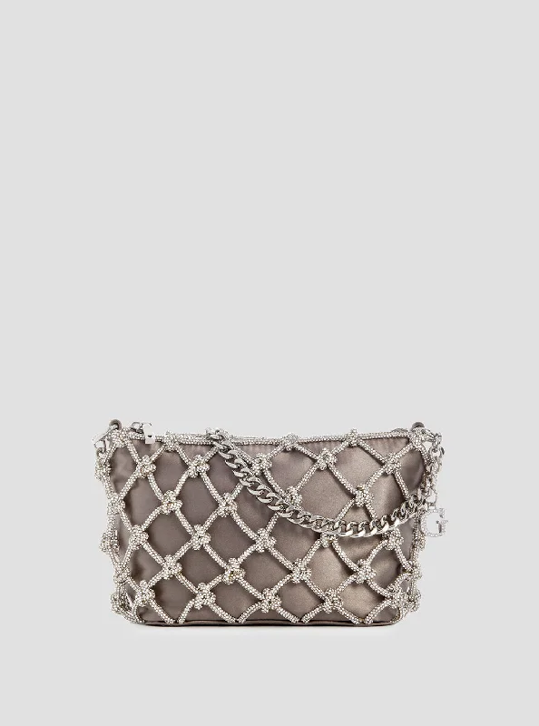 Silver Zalina Shoulder Bag