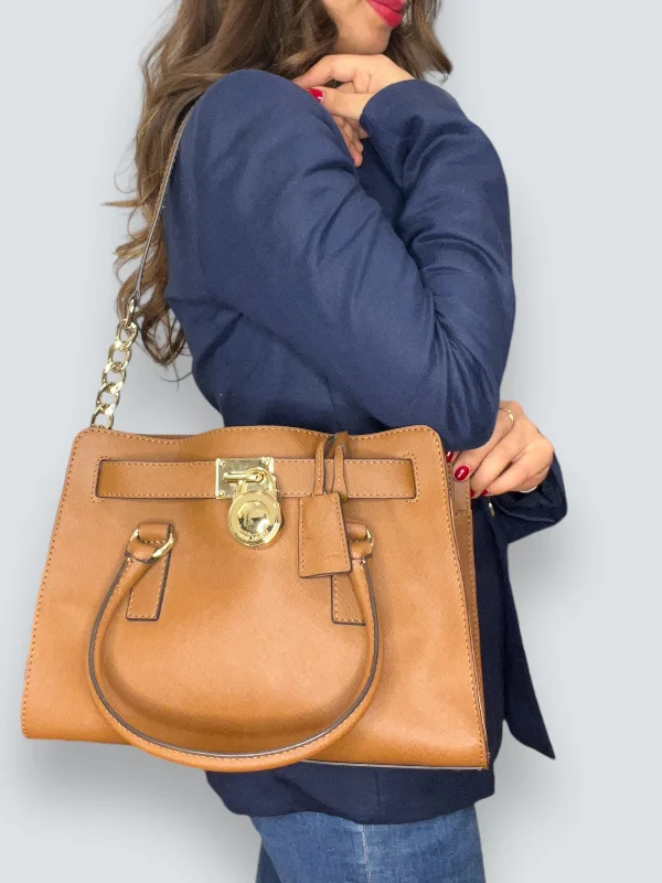 Michael Kors Tan Leather Handbag