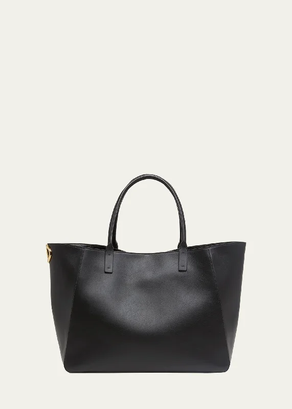 VLOGO Large Calfskin Tote Bag