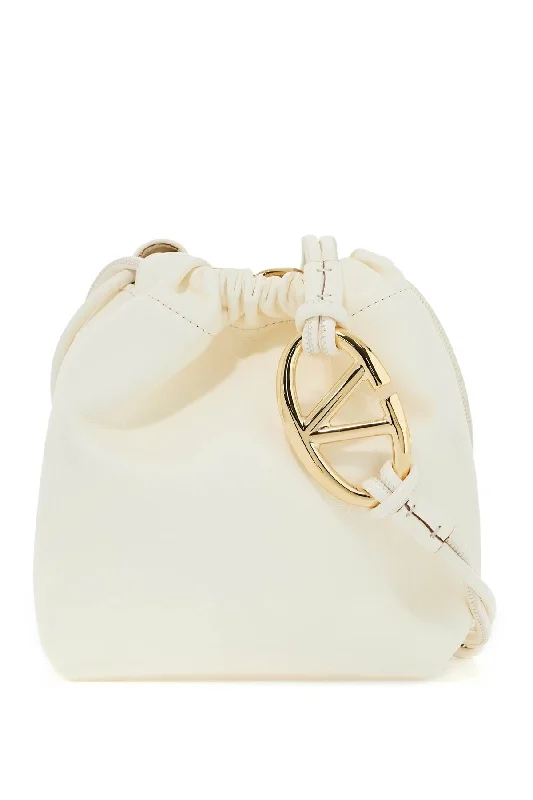 Mini Vlogo Bucket Bag With Pouf