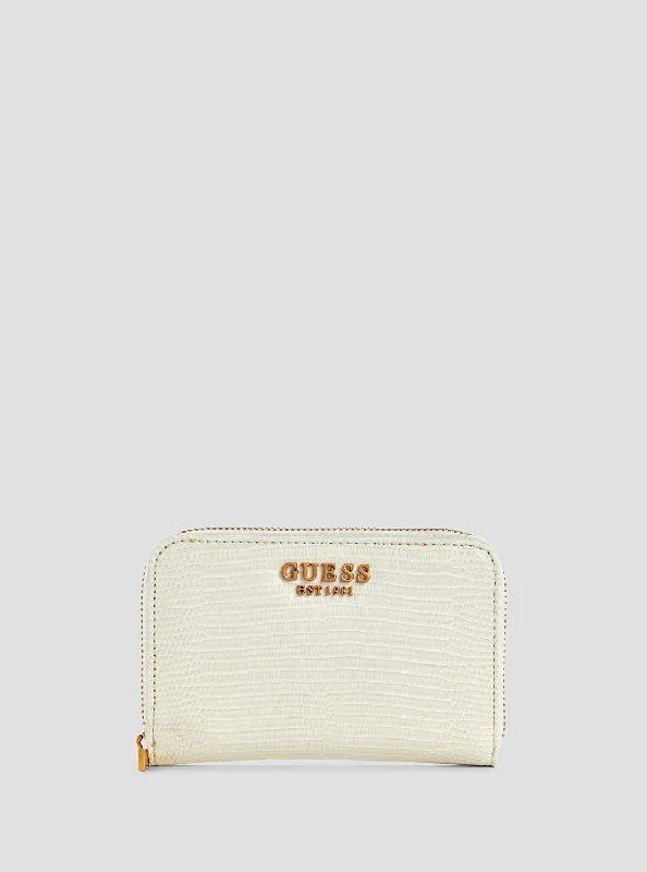 White Sibel Medium Wallet