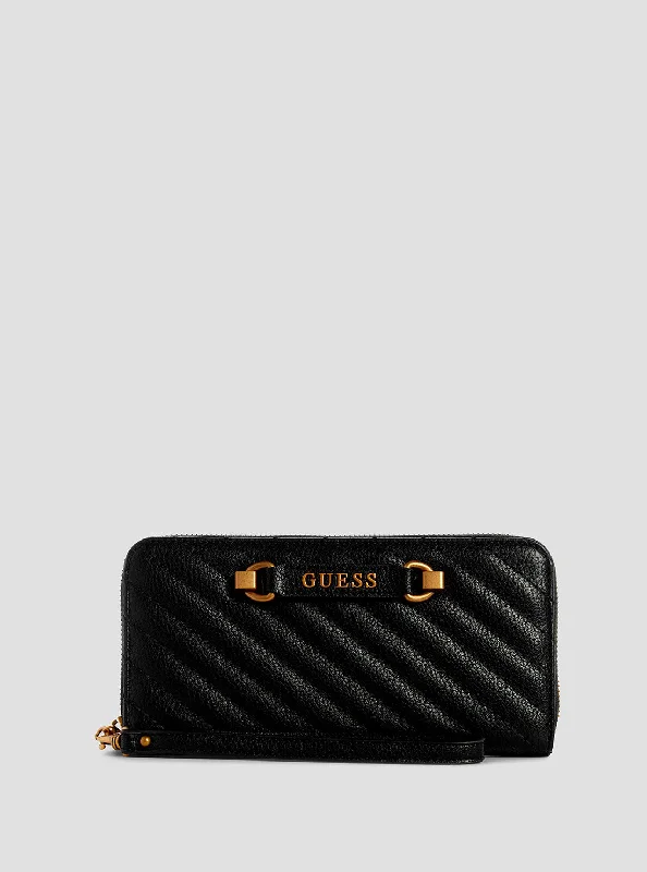 Black Sela Large Wallet