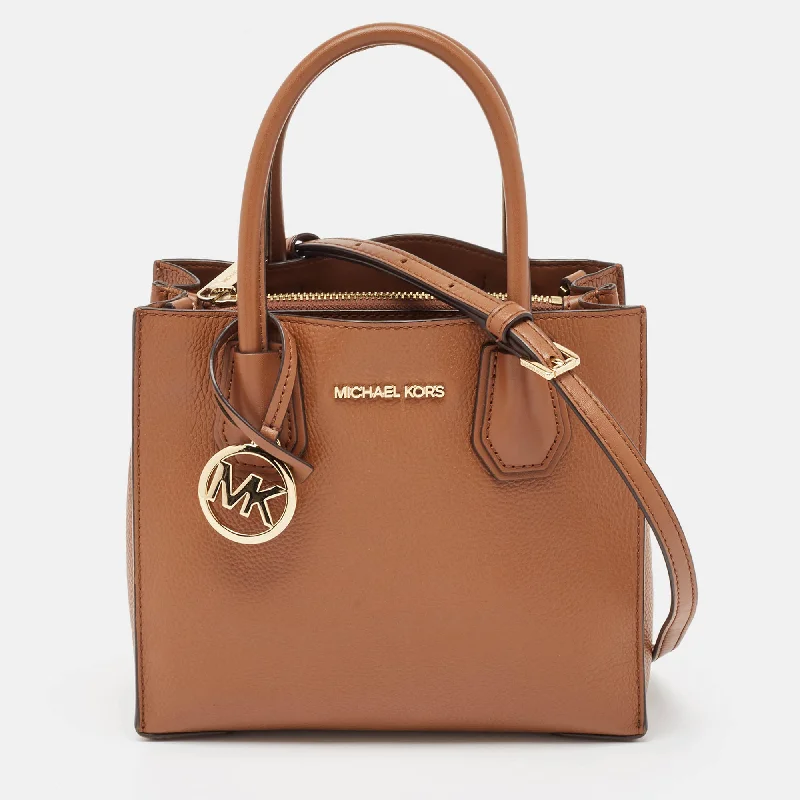 Brown Leather Small Mercer Tote