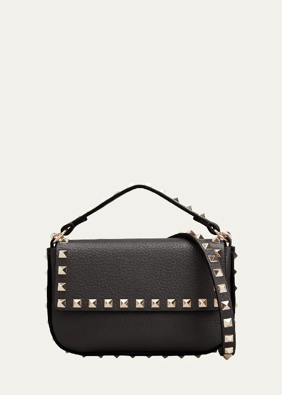 Rockstud Top Handle Shoulder Bag