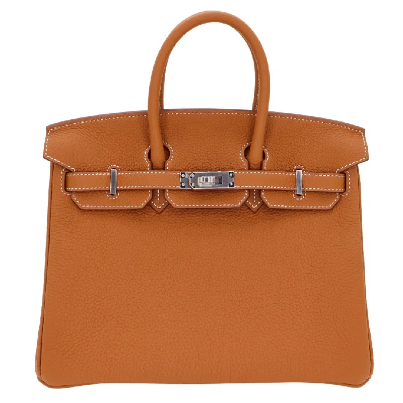 Hermès 25cm Birkin Gold Togo Leather Palladium Hardware