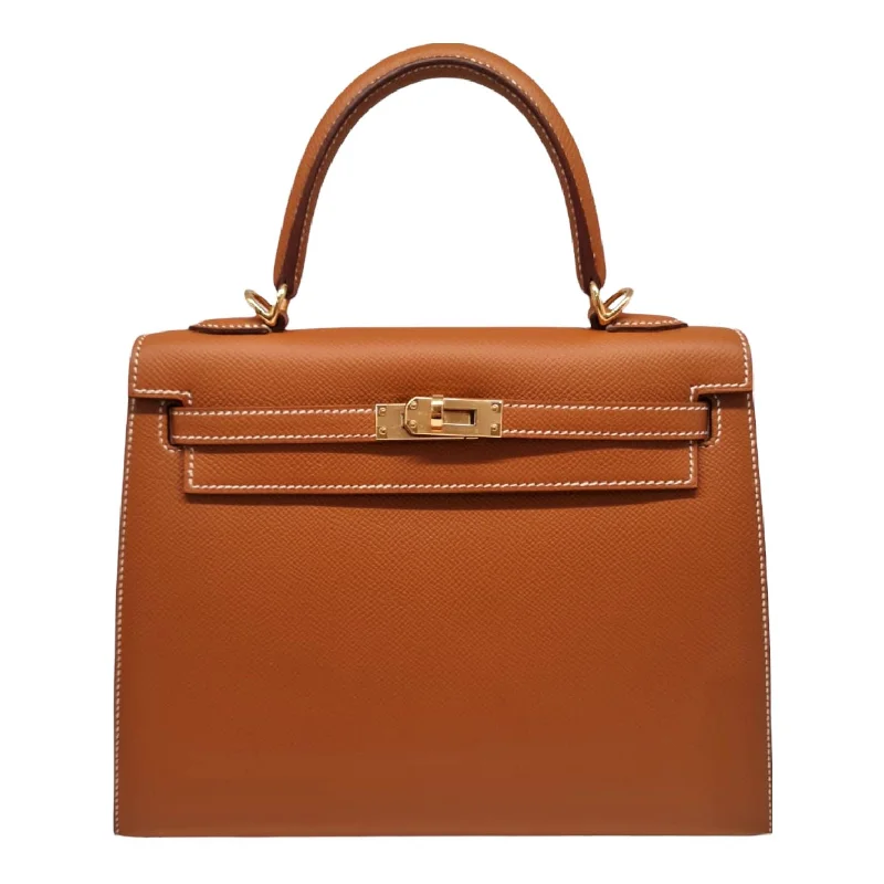 Hermès Kelly 25 Gold Epsom Gold Hardware