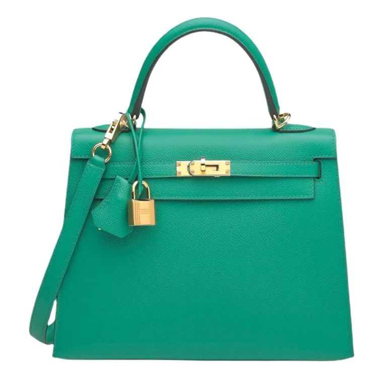 Hermès Kelly 25 Jade Gold Hardware