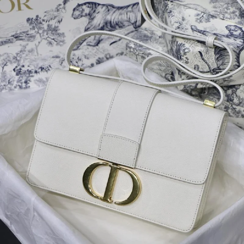 Dior 30 MONTAIGNE BAG Latte Box Calfskin